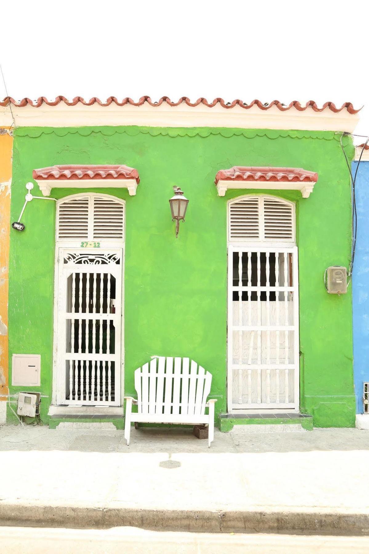 Hostel Green House Getsemani Cartagena Exterior foto